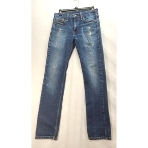 Womens Distressed Levis 511 31x32 (actual 30x31)  Straight Leg Streetwear Grunge